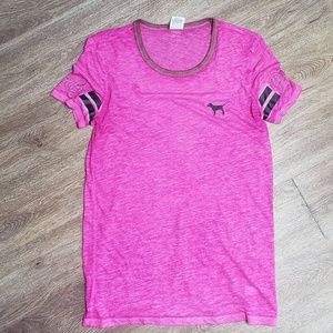 Victoria  Secret PINK Sheer S/s Top